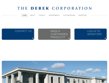 Tablet Screenshot of derekcorp.co.nz